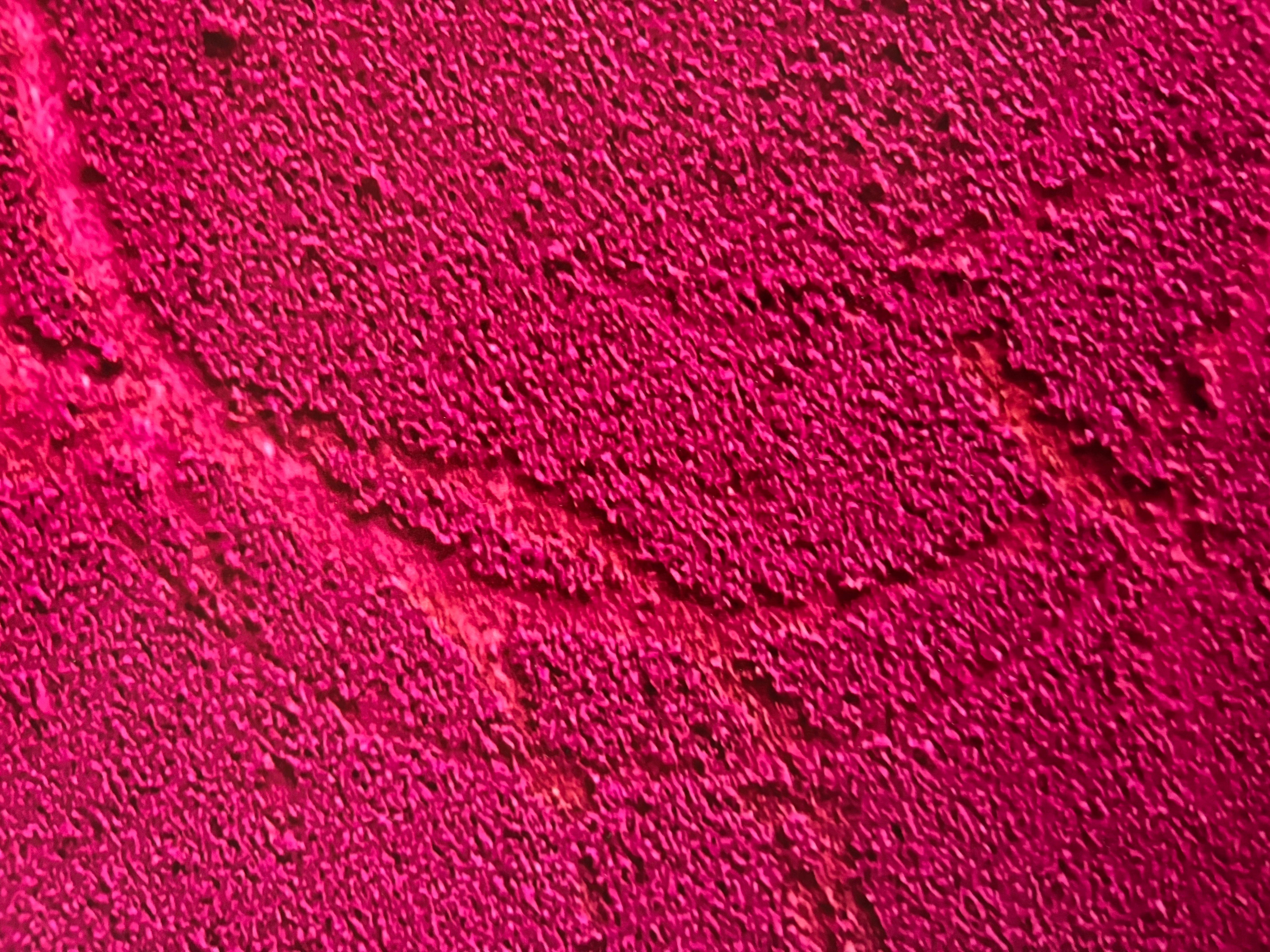Fotografía abstracta, colores muy vivos, limitada a 10, firmada por el autor. Evoca la felicidad y el buen humor.