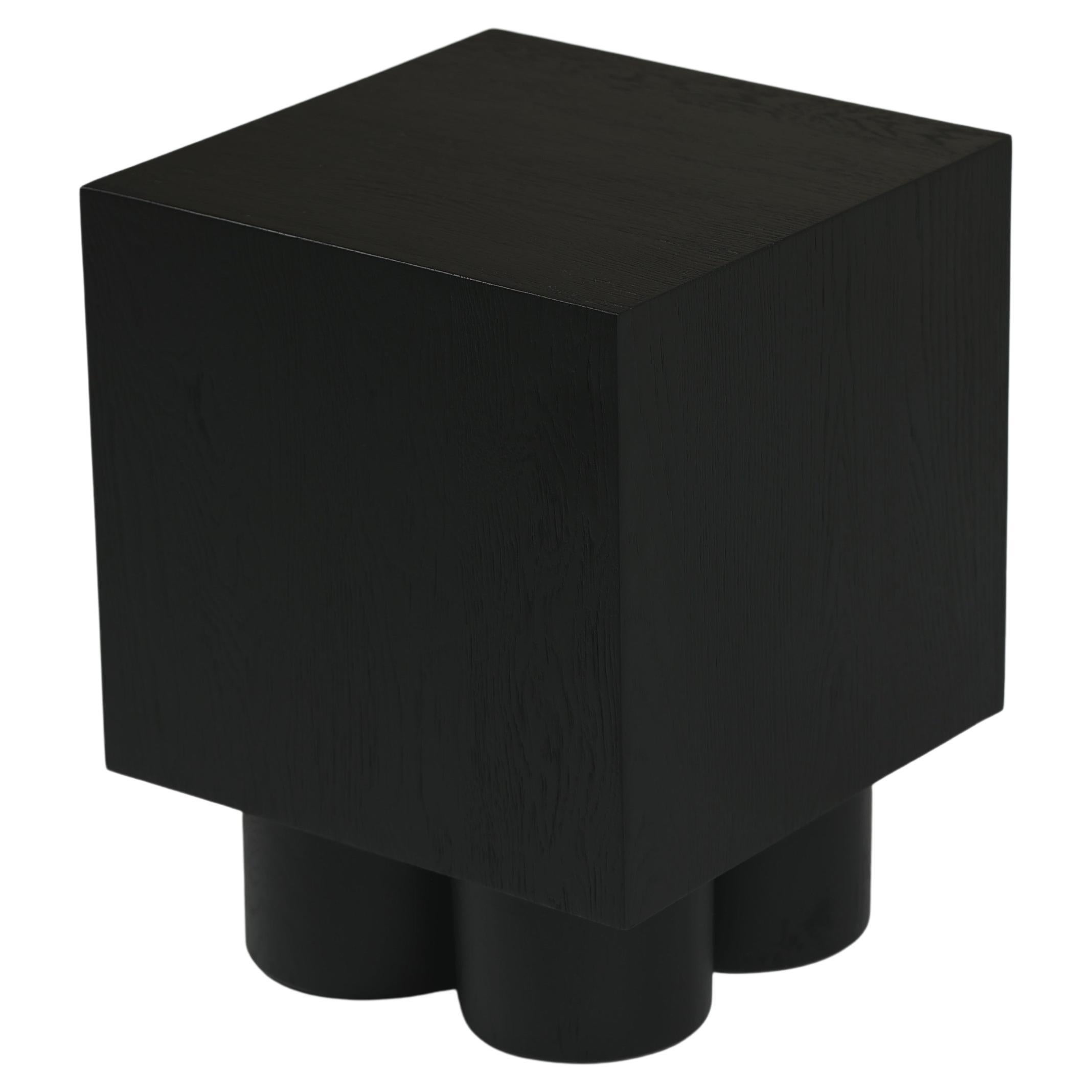 Kimi Side Table/Stool from the Oak Saga Collection by Arbore For Sale
