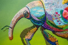 « Remember the spring »:: Figuratif:: Animal:: Floral:: Nature:: Couleurs vives:: Sequin