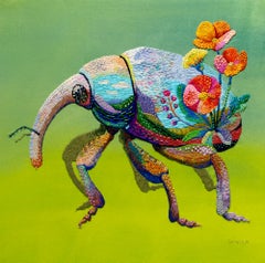 « Remember the spring »:: Figuratif:: Animal:: Floral:: Nature:: Couleurs vives:: Sequin