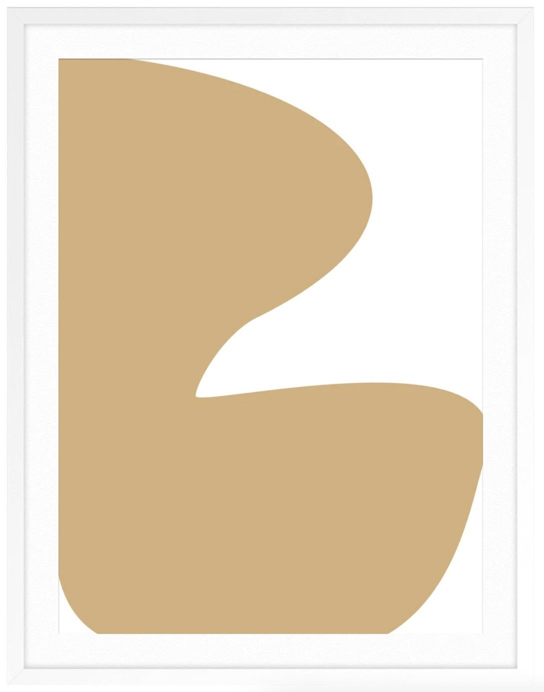 Cammello - Abstract Print Beige di Kimmie B