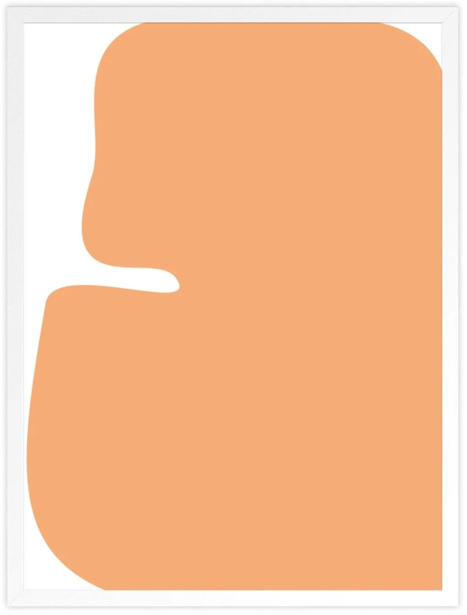 ABOUT THIS ARTIST: Kimmie B is a designer and artist based in New York City. She creates bold and graphic shapes with organic lines and inspirational colors. Kimmie makes each form from scratch, starting with a rectangle with rounded corners,