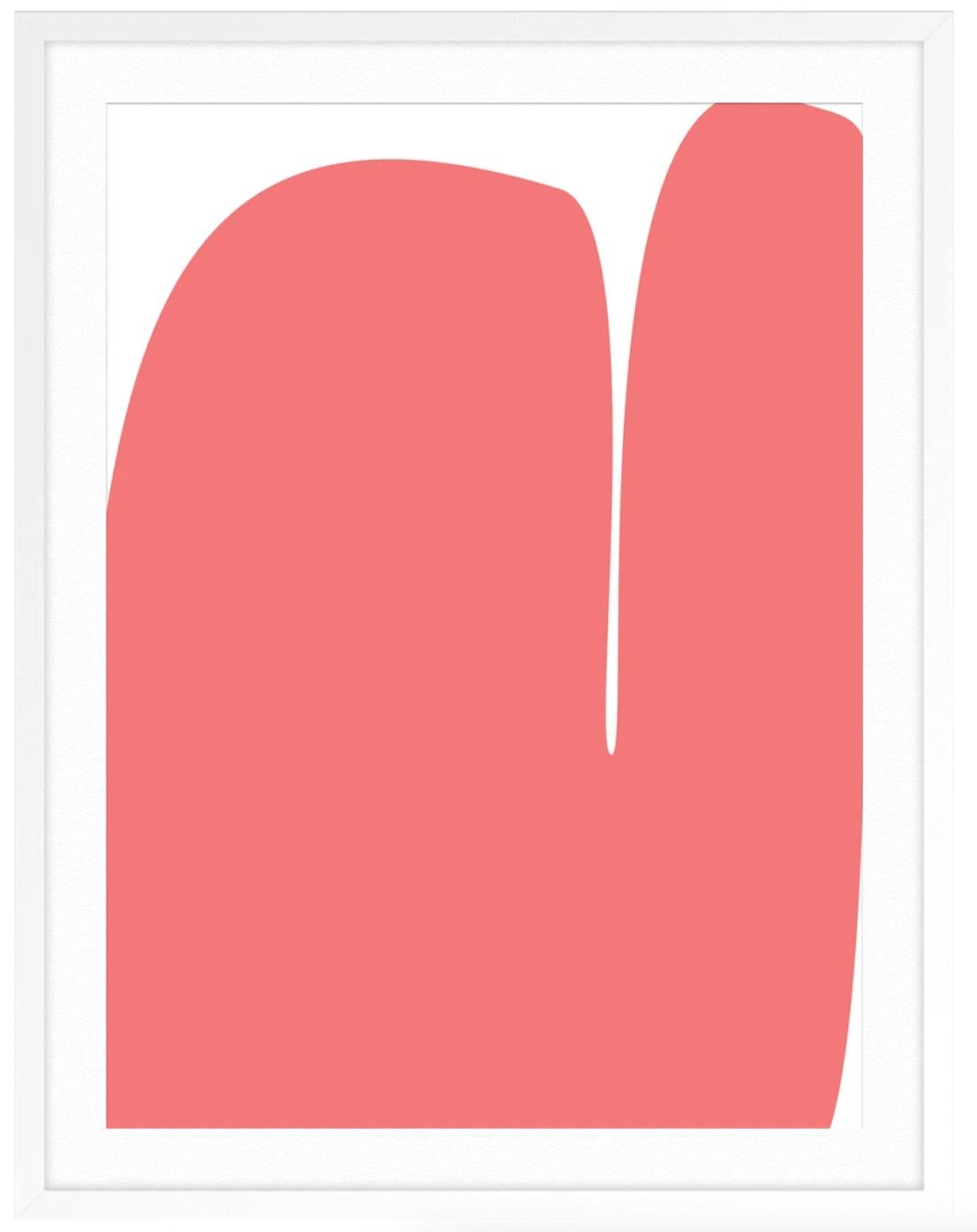 Sommerliches Erröten (Pink), Abstract Print, von Kimmie B