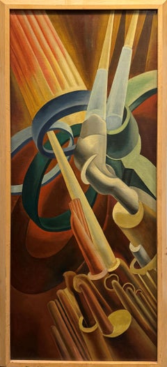 "Abstract #20 (Factory or Flame: Energy Manifestation" Kimon Nicolaides