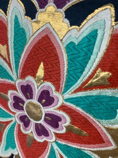 Kimono Art / Japanese Art / Asian Art / "Large Flower"