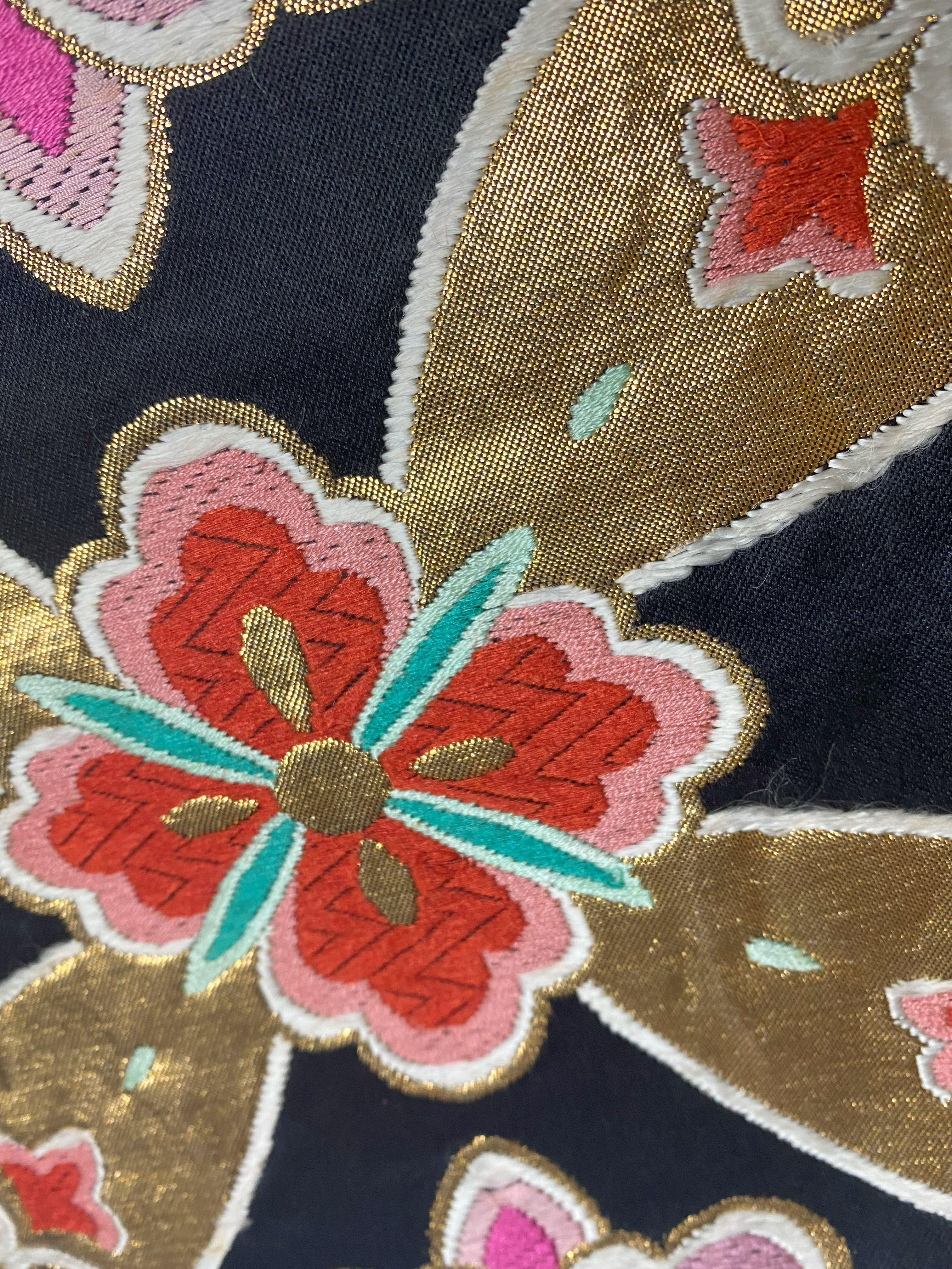 Hand-Crafted Kimono Art / Japanese Art / Asian Art / 