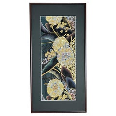 Kimono Art / Japanese Wall Art / Wall Decoration -Bouquet of Love-