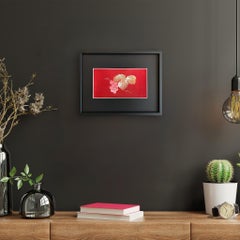 Kimono Art "Vin Rouge Bourgogne" by Kimono-Couture, Japanese Art, Asian Wall Art