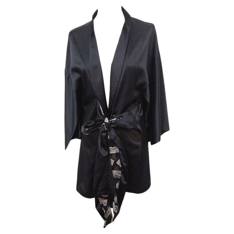 La Perla Kimono bathrobe size 38 For Sale at 1stDibs
