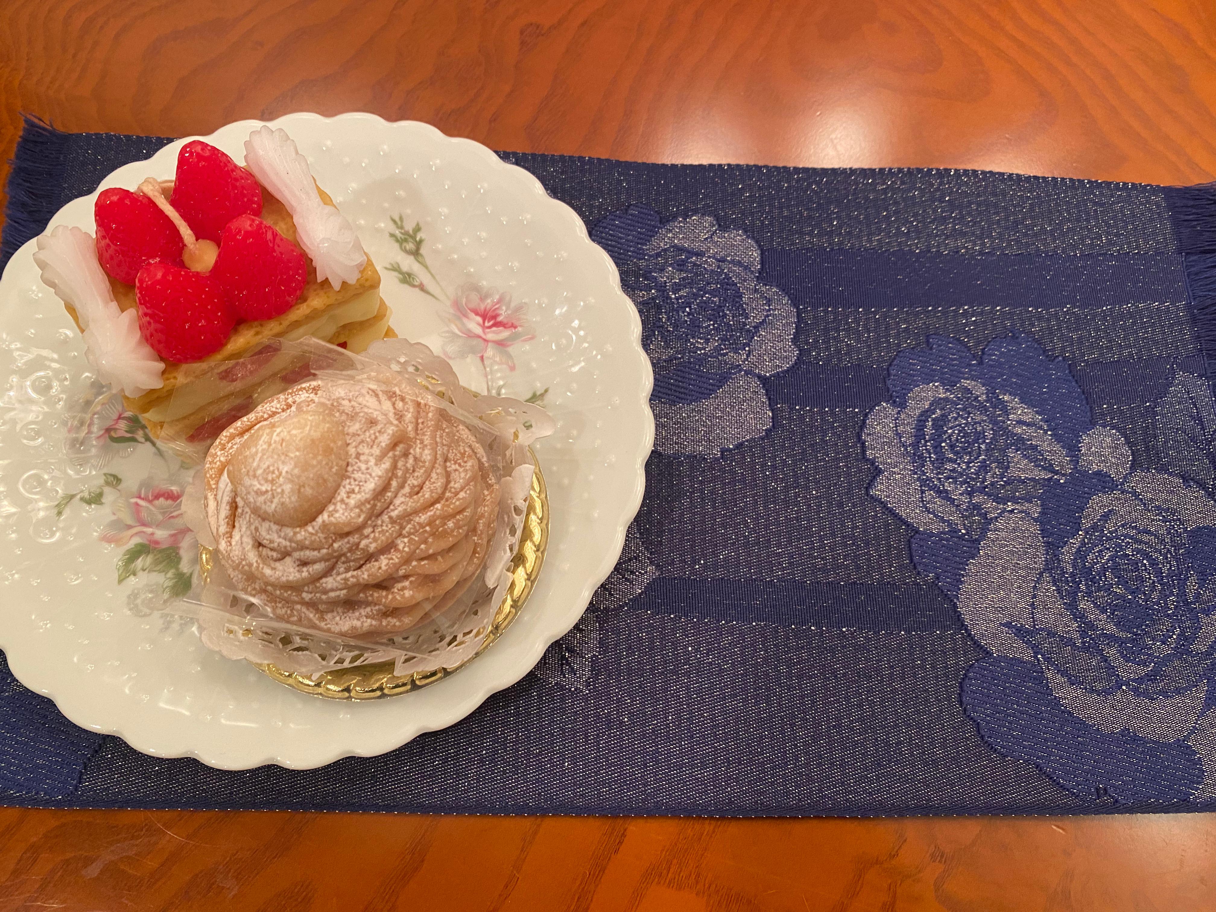 Kimono Teematte 6er Set  „Starry Rose“, Weihnachtsdekoration, Weihnachtsschmuck im Angebot 1