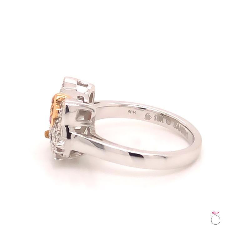Kimora Lee Simmons Hello Kitty Two-Tone 18 Karat  white gold Ring