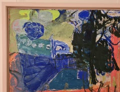 Landscape by Kimura Chuta, Abstract Impressionism, New School of Paris