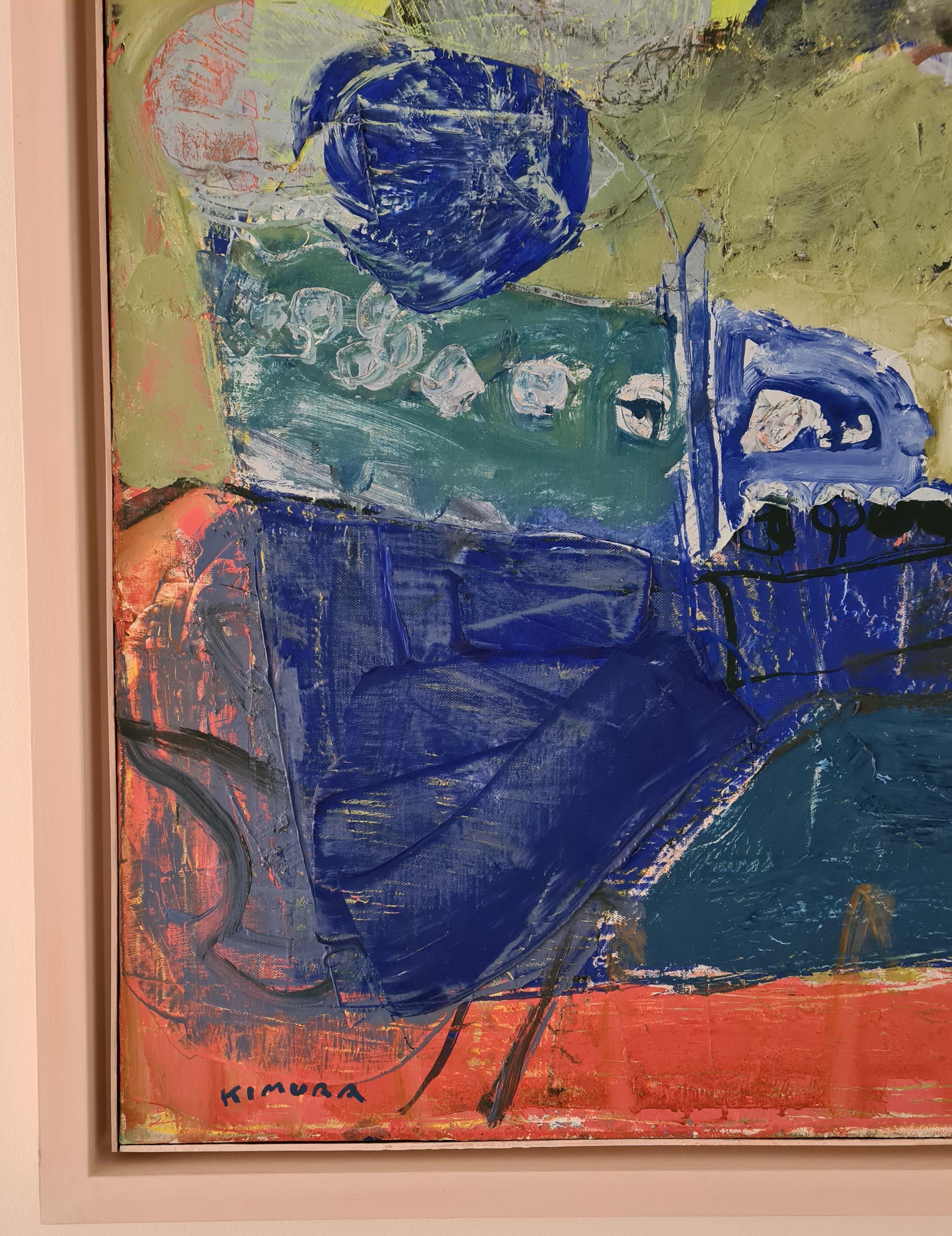Paysage de Kimura Chuta, impressionnisme abstrait, New School of Paris  en vente 5