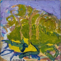  Paysage de Kimura Chuta, impressionnisme abstrait, New School of Paris