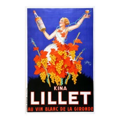 Kina Lillet 1937 Französisch Vintage Alkohol Poster, Robys
