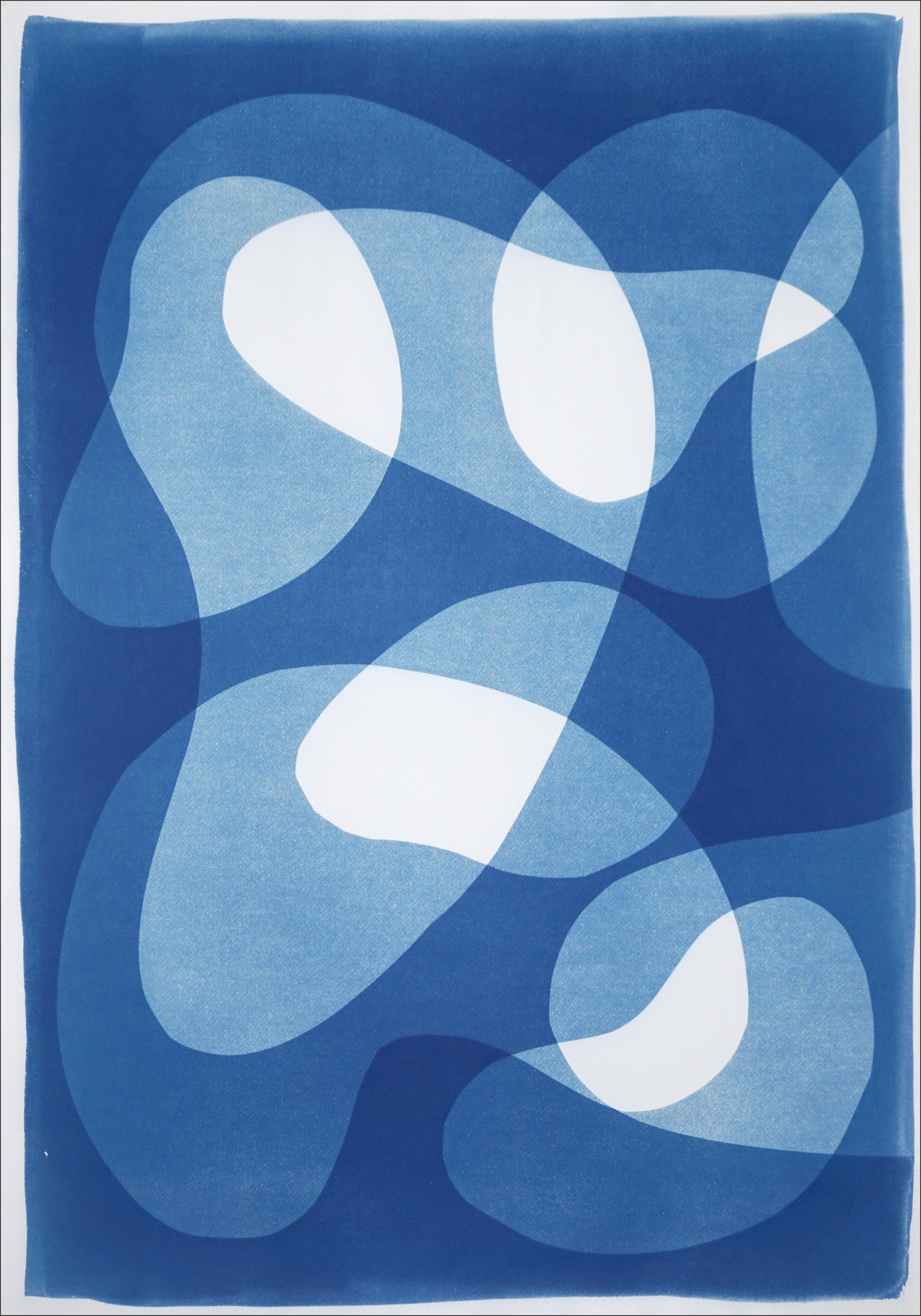 cyanotype on stone