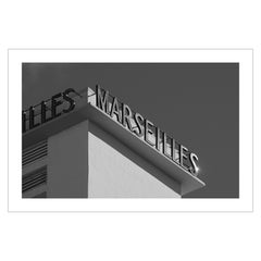 Il Marseilles, Miami Art Deco Hotel, Tropical. Architettura, Typo francese, B&N