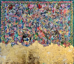 "Gold Rush" Painting 57" x 67" inch by Kinda Adly