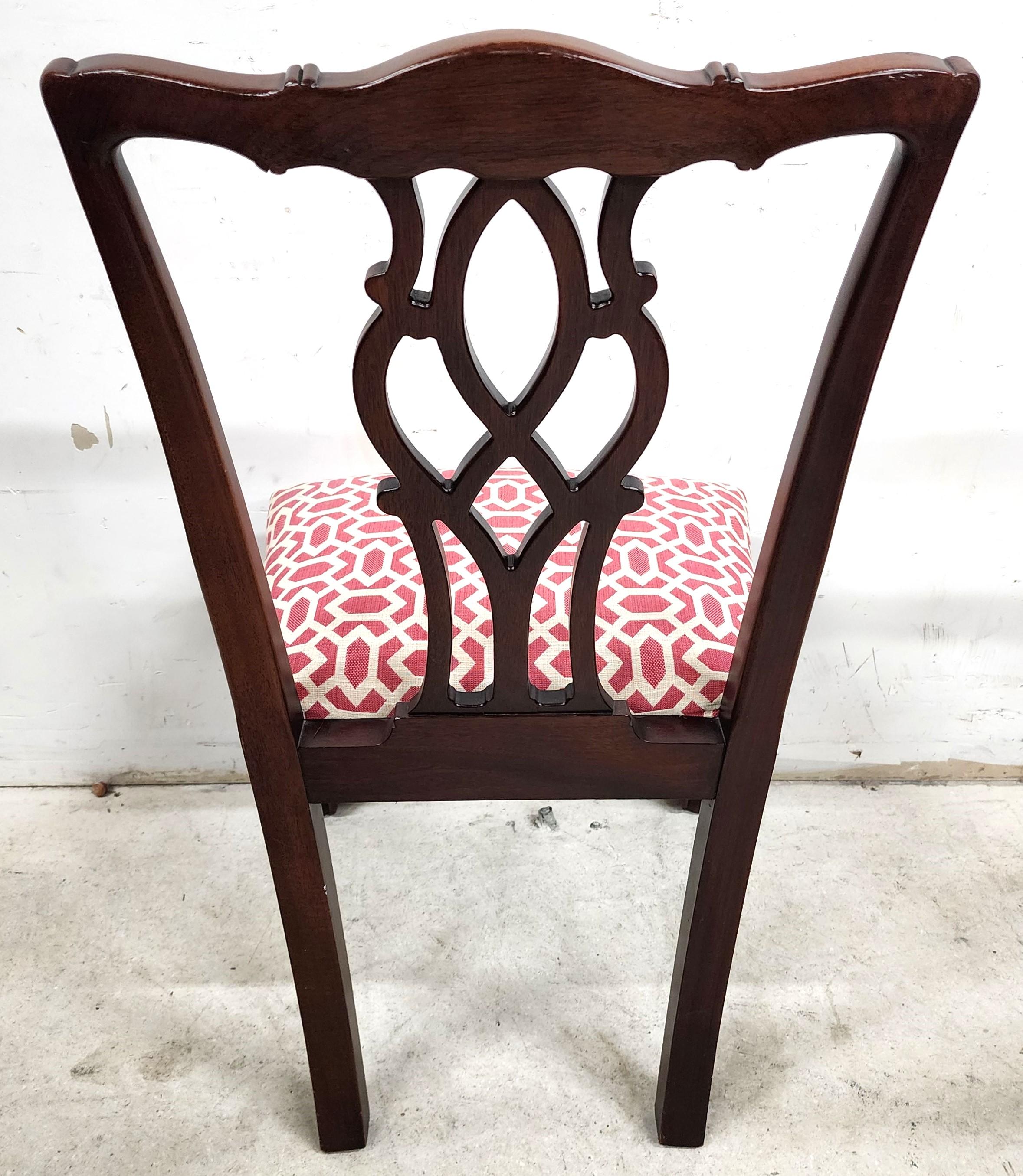 Kindel Chippendale Dining Chairs  For Sale 8