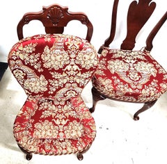 Kindel Dining Chairs Queen Anne Mahogany