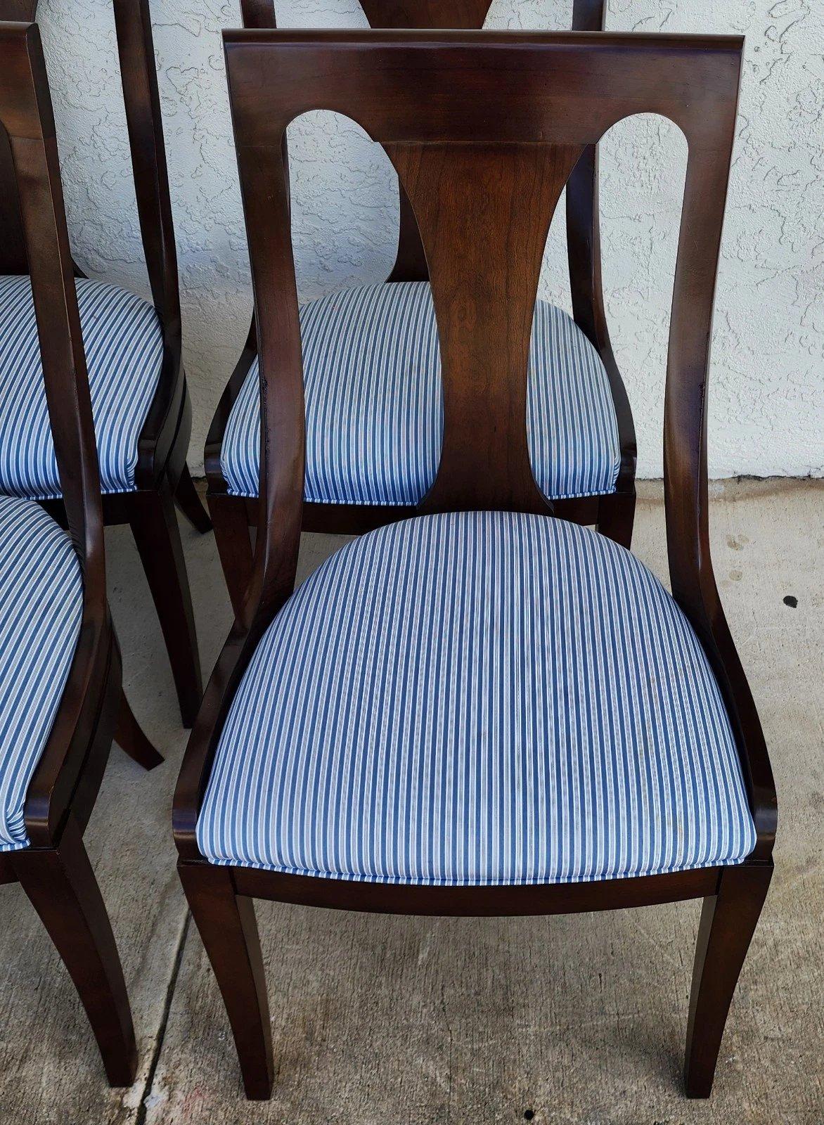 Kindel Empire Dining Chairs Set of 8 For Sale 5