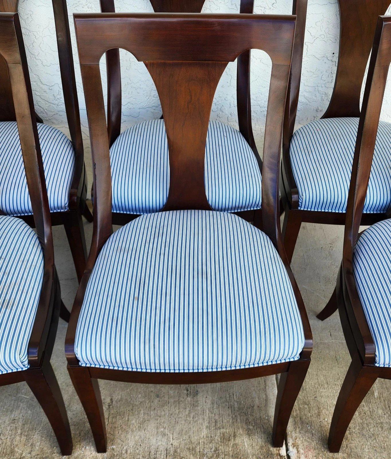 Kindel Empire Dining Chairs Set of 8 For Sale 6