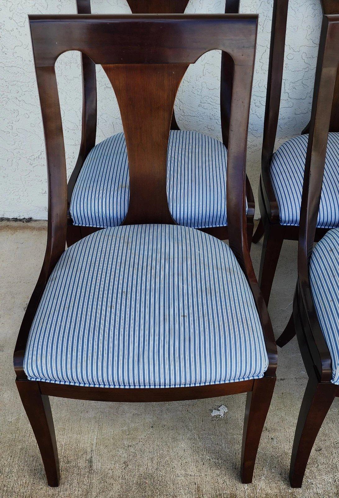Kindel Empire Dining Chairs Set of 8 For Sale 8