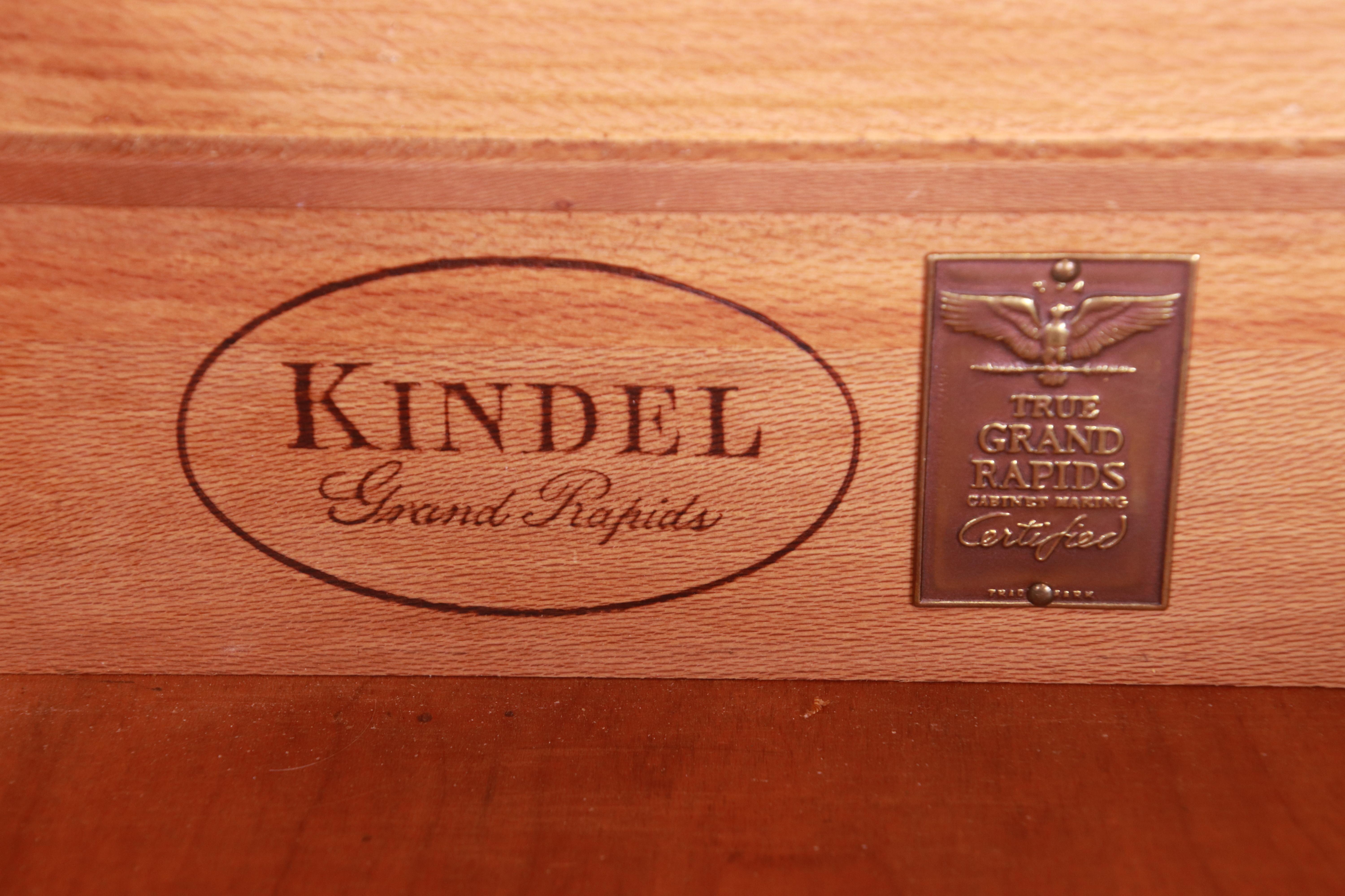 Kindel Furniture American Chippendale Solid Cherry Wood Dresser or Credenza 6