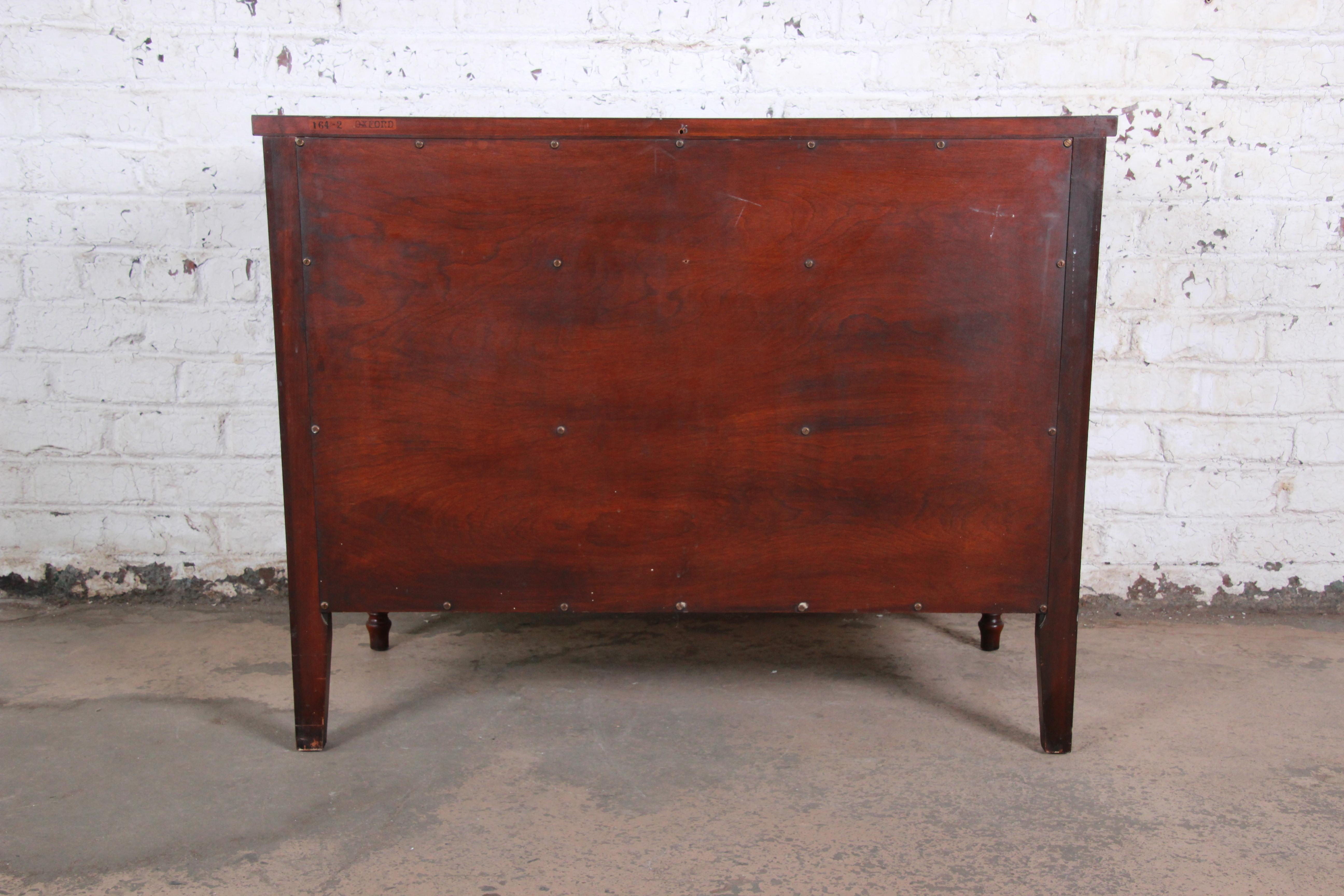 Kindel Furniture Carved Mahogany Chest of Drawers 2