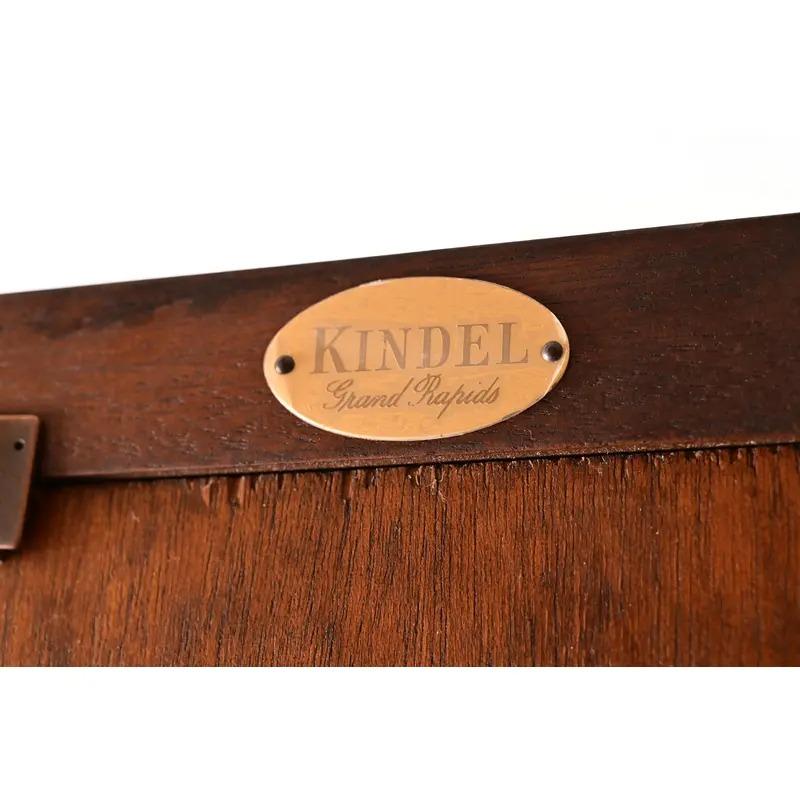 Kindel Furniture Chippendale Carved Mahogany Vitrine Coffee Table 5