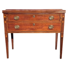 Kindel Furniture Federal Mahogany Satinwood Inlays Buffet Server Credenza