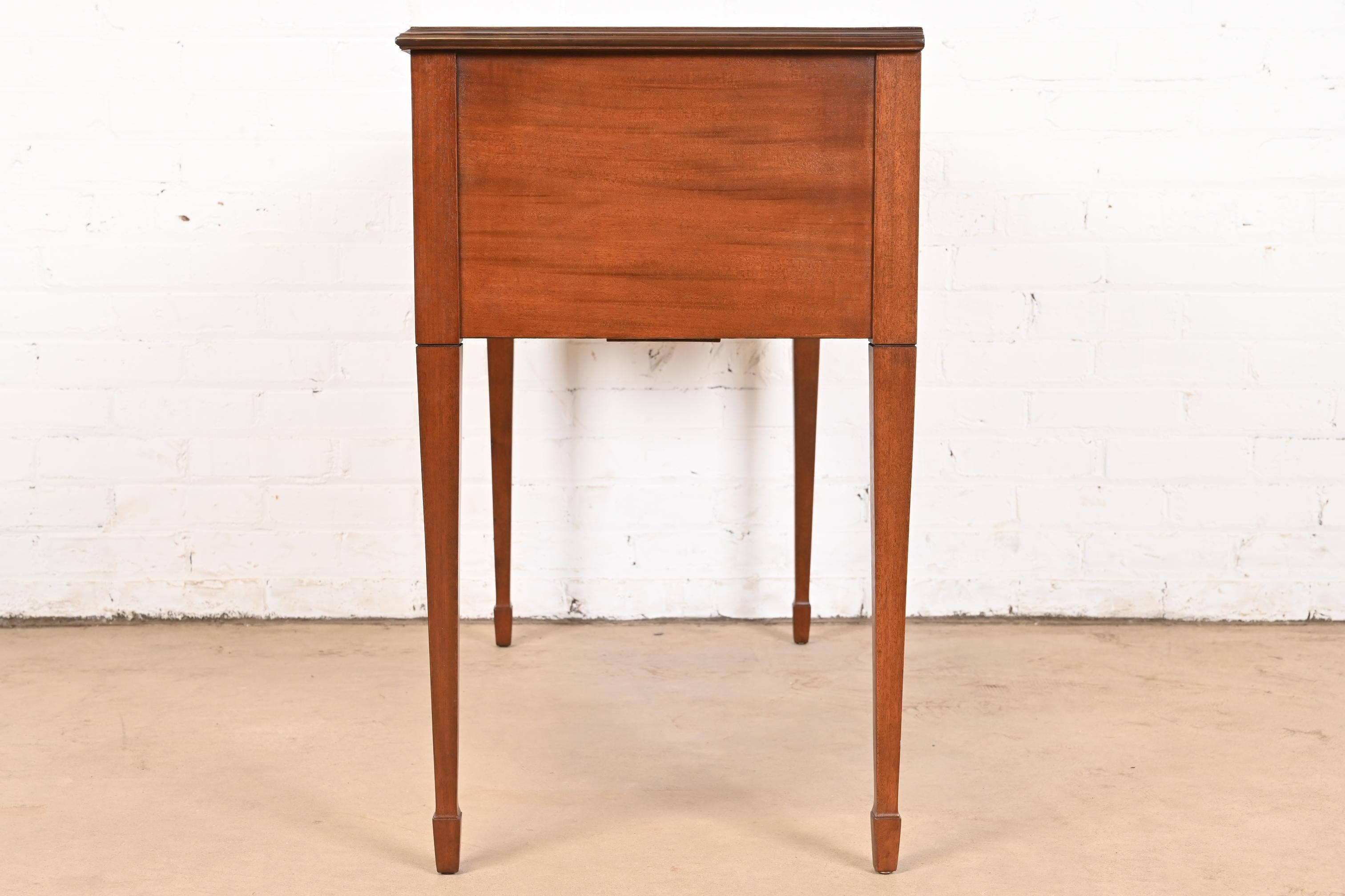 Kindel Furniture Federal Mahogany Vanity With Flip-Up Mirror, Newly Refinished 8