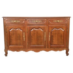 Retro Kindel Furniture French Cherry Sideboard or Credenza