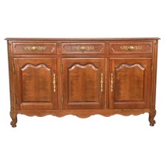 Vintage Kindel Furniture French Cherry Sideboard or Credenza