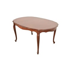 Kindel Furniture French Provincial Extension Dining Table, Newly Refinished