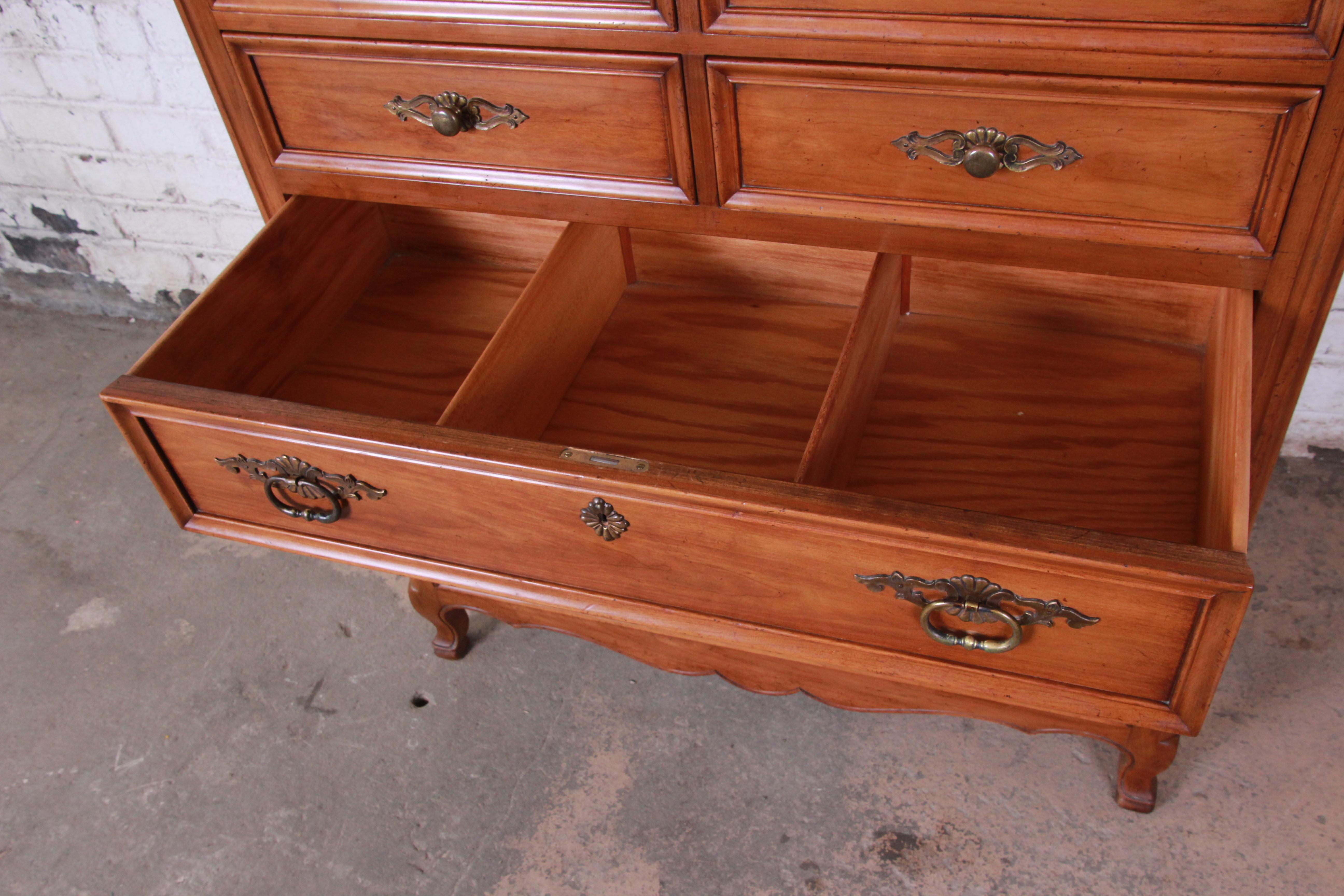Kindel Furniture French Provincial Highboy Dresser 1