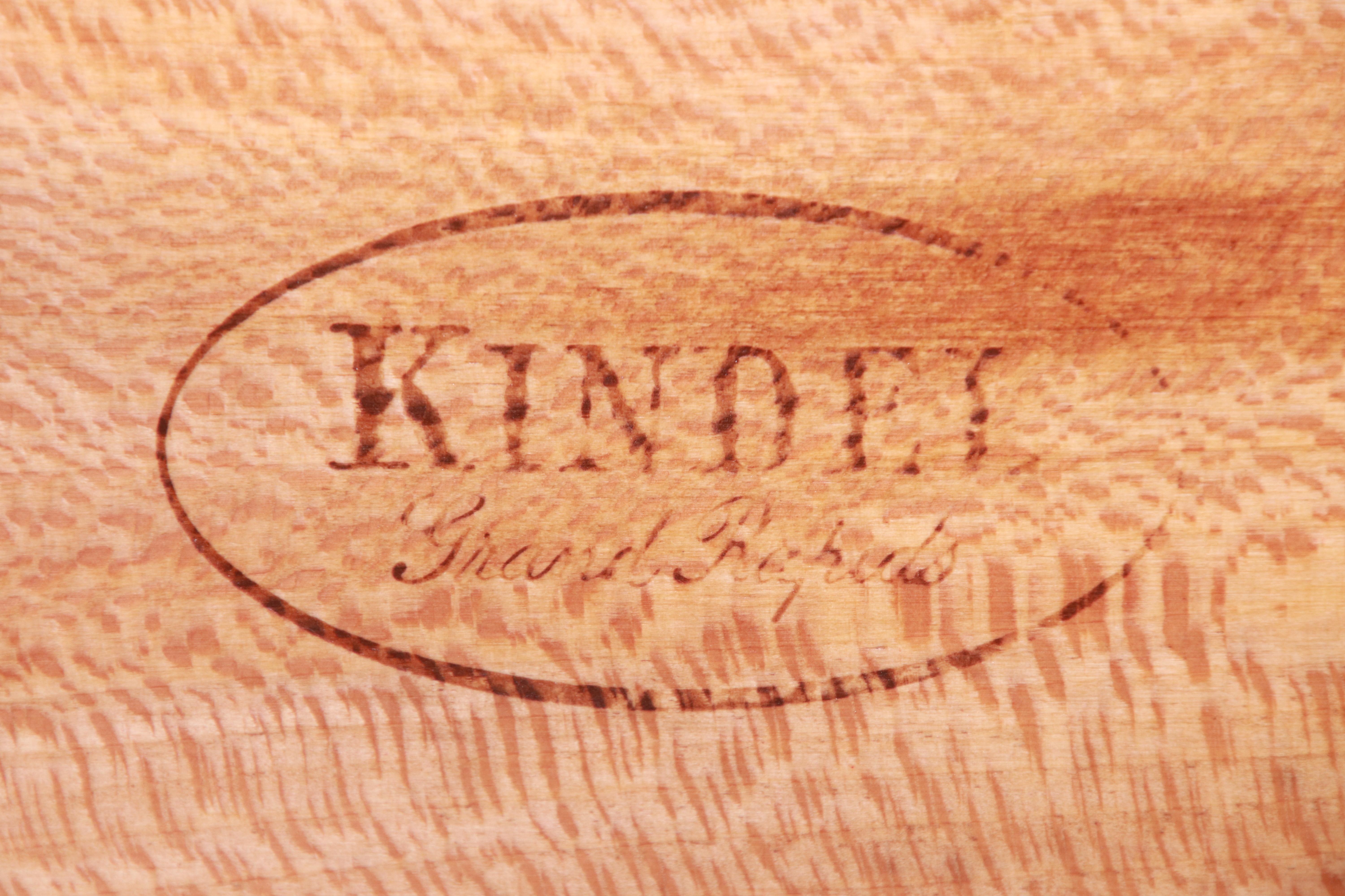 Kindel Furniture French Regency Cherry Wood Dresser or Credenza, Refinished 11