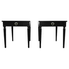 Kindel Furniture French Regency End Tables, a Pair