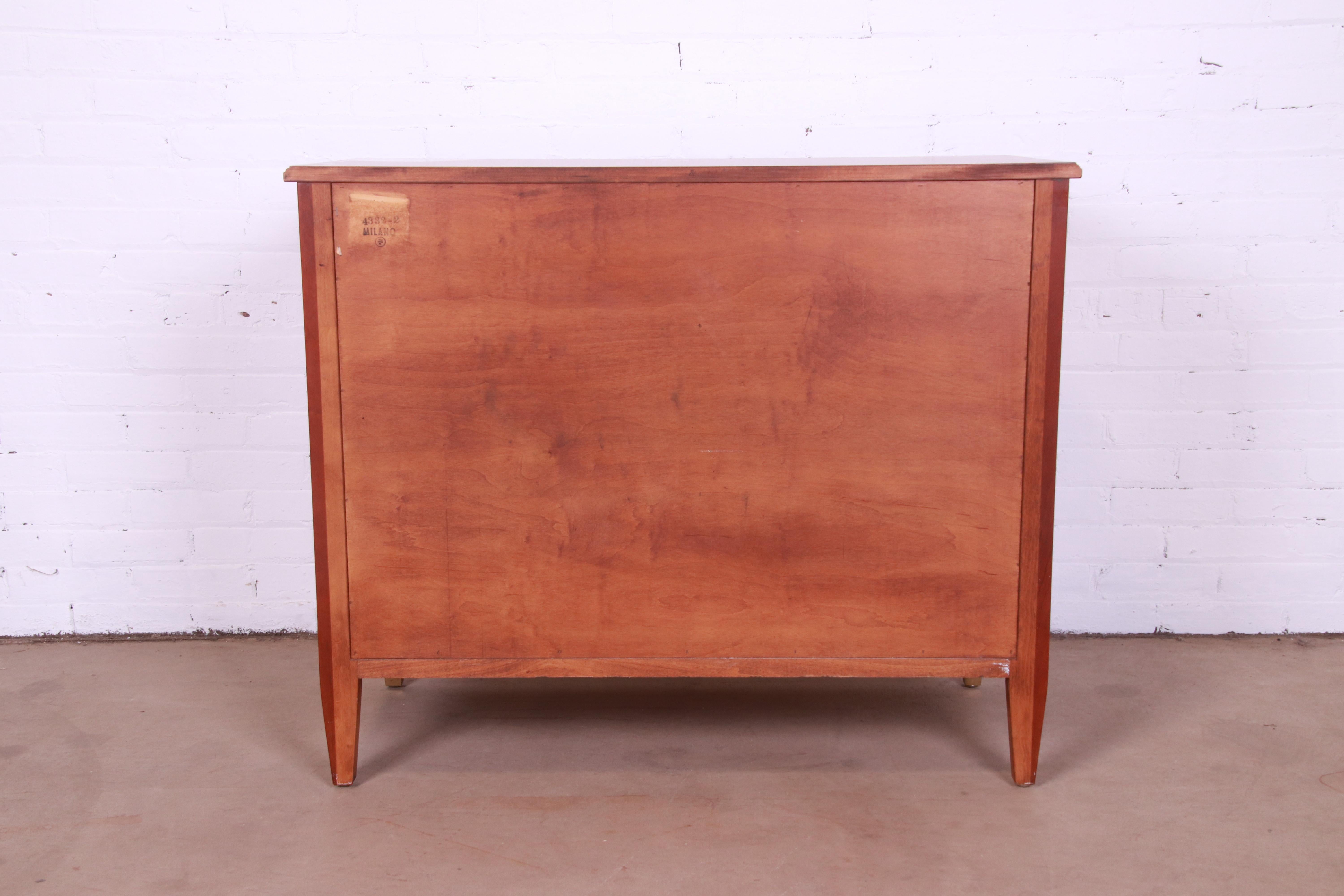 Kindel Furniture French Regency Louis XV Cherry Wood Dresser Chest 13