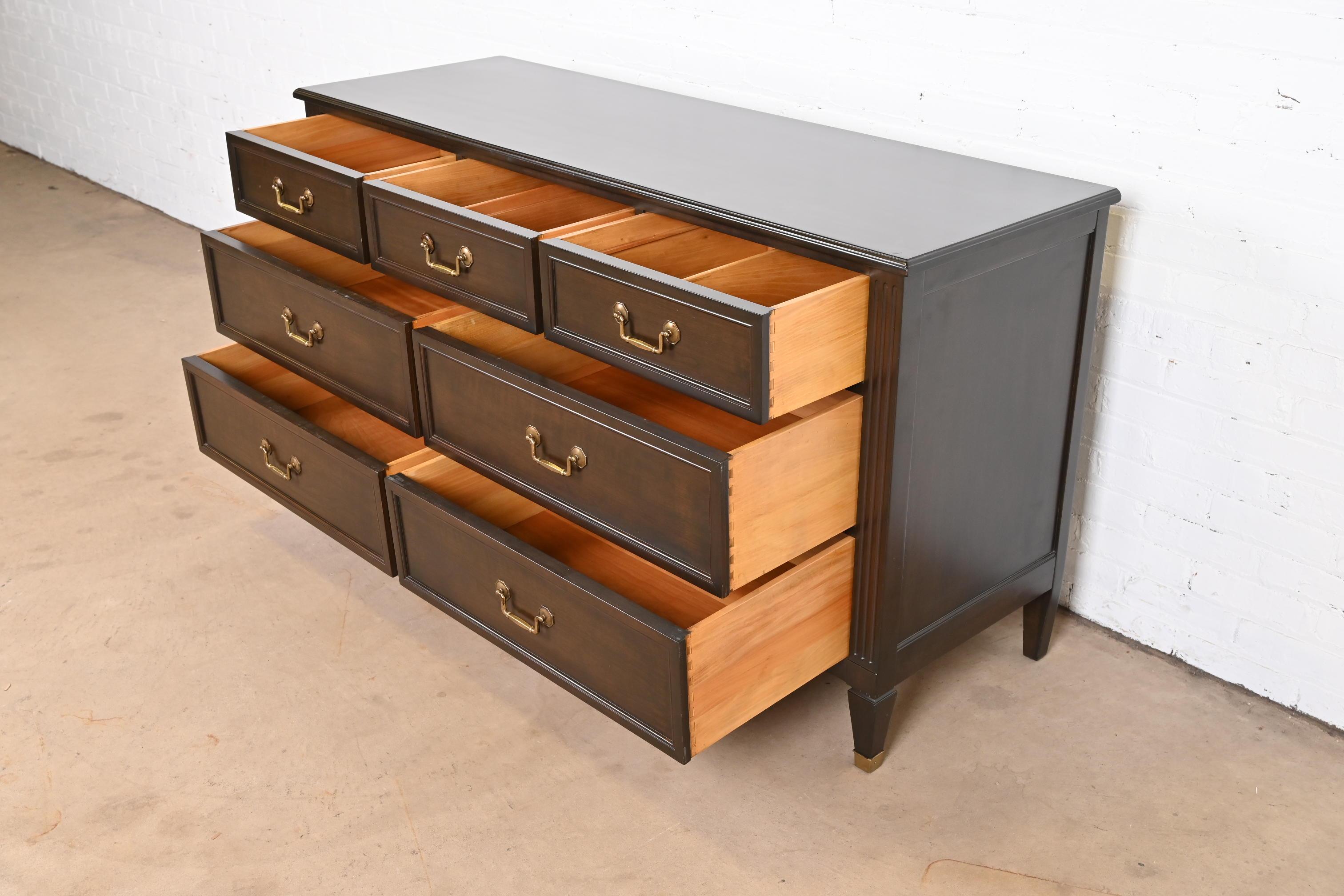 Kindel Furniture French Regency Louis XVI Cherry Wood Dresser 1