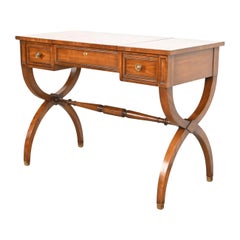 Kindel Furniture French Regency Louis XVI Fruitwood Vanity Dressing Table