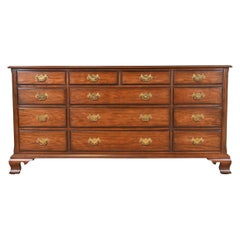 Kindel Furniture Georgian Carved Cherry Wood Dresser or Credenza