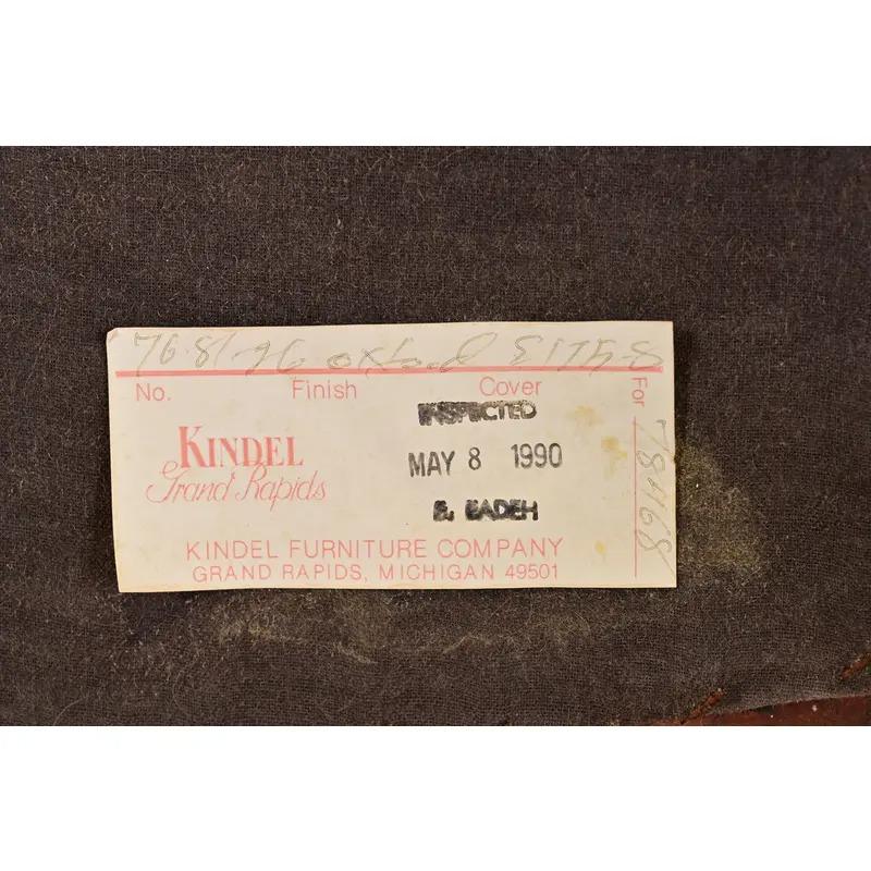 Kindel Furniture Georgianische geschnitzte Mahagoni-Esszimmerstühle, Satz von vier im Angebot 6