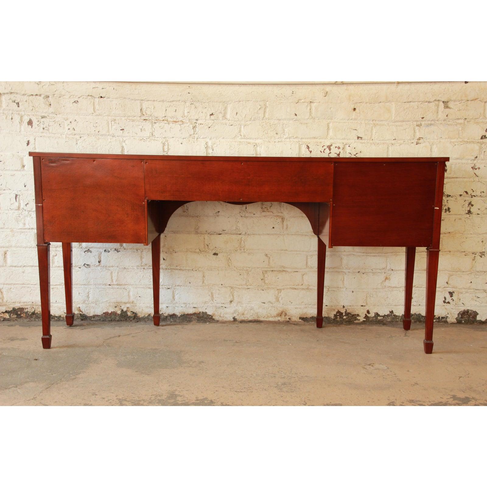 Kindel Furniture Hepplewhite Inlaid Mahogany Sideboard Buffet 3