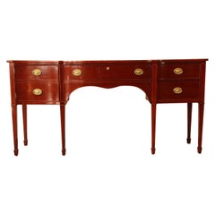 Kindel Furniture Hepplewhite Inlaid Mahogany Sideboard Buffet