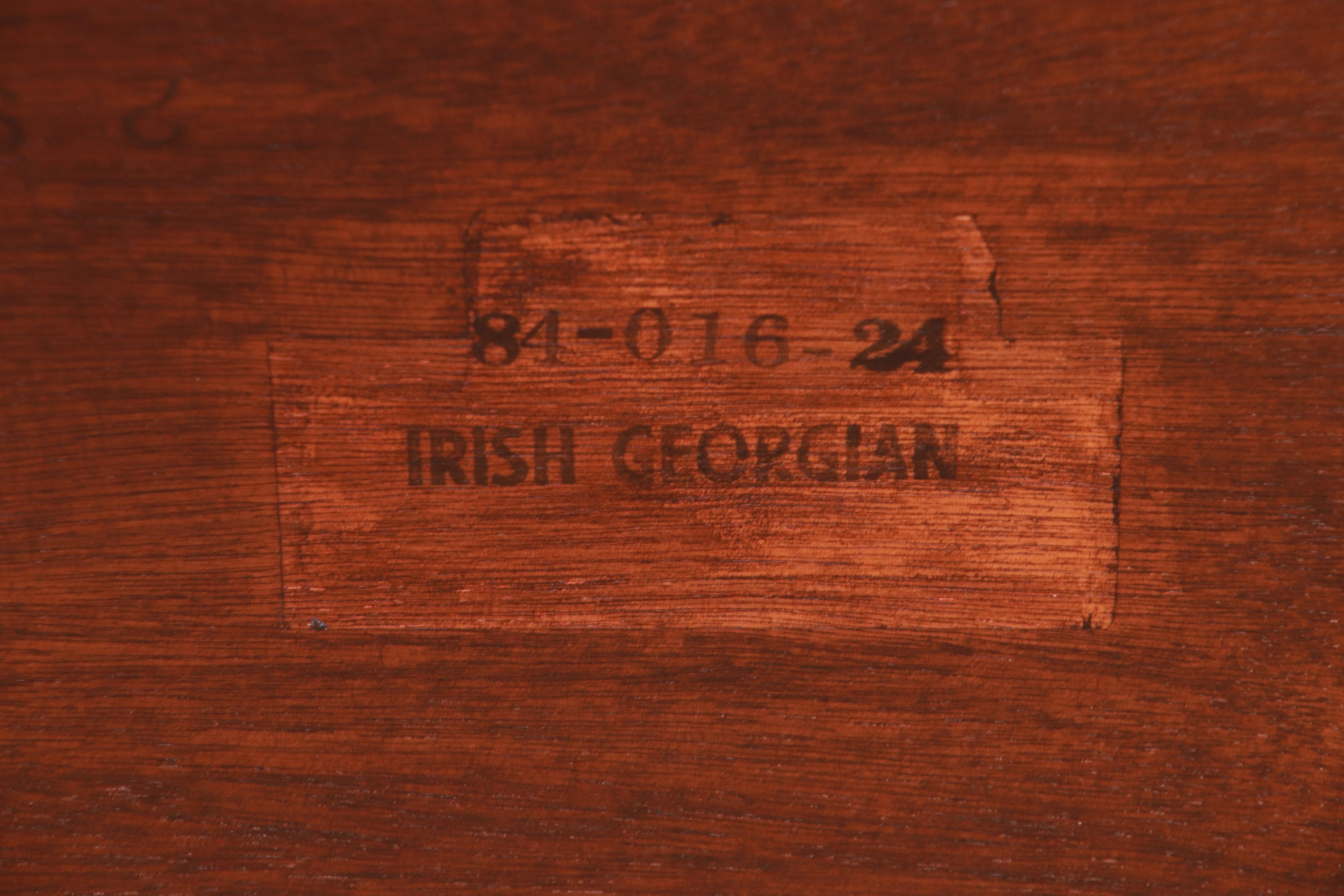 Kindel Furniture Irish Georgian Mahogany Extension Dining Table, Refinished 14