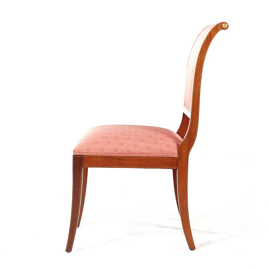 Kindel Furniture Mahagoni-Esszimmerstühle mit Schlittenrückenlehne - 6er-Set im Angebot 2