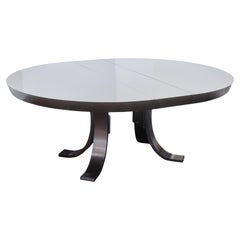 Muebles Kindel Mark Mesa de comedor de madera de cerezo hecha a medida por Dorothy Draper