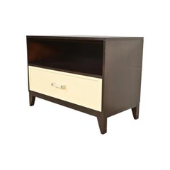 Kindel Furniture Modern Hollywood Regency Cabinet or Bedside Chest