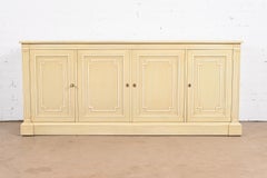 Kindel Furniture Neoclassical Custom Painted Sideboard Credenza